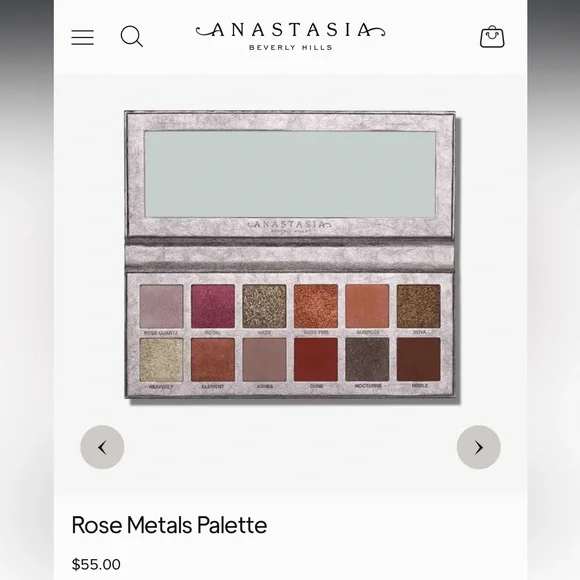 Anastasia Beverly Hills Eyeshadow Palette - Rose Metals. New in Box. Pristine. - Picture 13 of 13